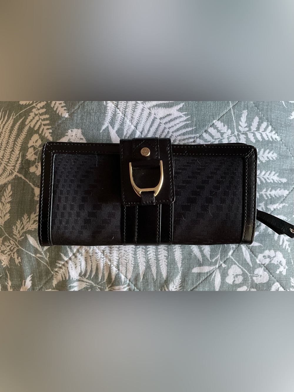 Cole Hann Black Wallet